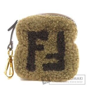 Fendi logo motif Wallet leather